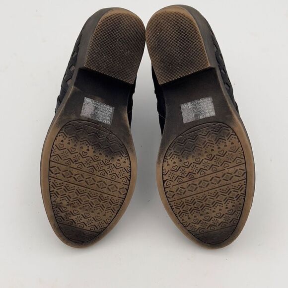 Maurices Rosalie Matte black with rose gold heel ankle boot Women’s size 6.5 - Picture 6 of 6